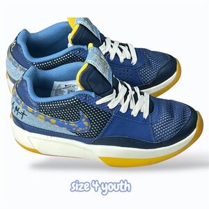 Nike Ja 1 GS Day One Game Royal University Gold FQ7371-400 Youth Size 4 youth